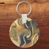 Das Leben ist gut Schlüsselanhänger (Vorderseite)