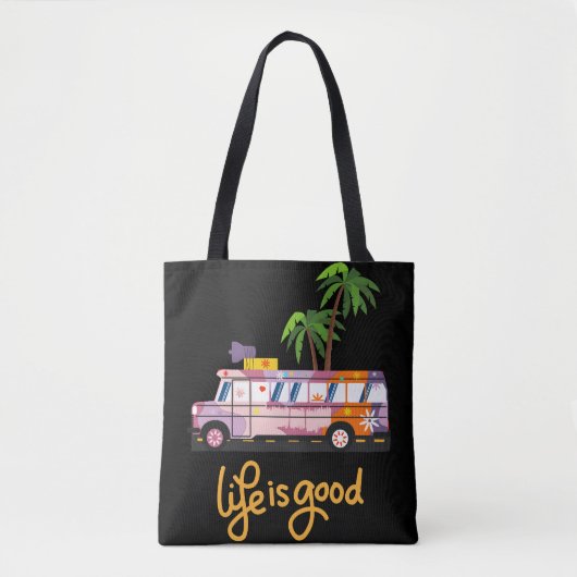 Das Leben ist gut Tasche (Vorderseite)