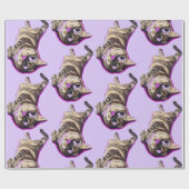 Das Leben ist gut verpacktes Papier Geschenkpapier (Flach)