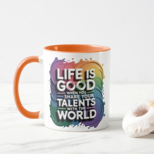 DAS LEBEN IST GUT, WENN SERIEN...TASSE TASSE