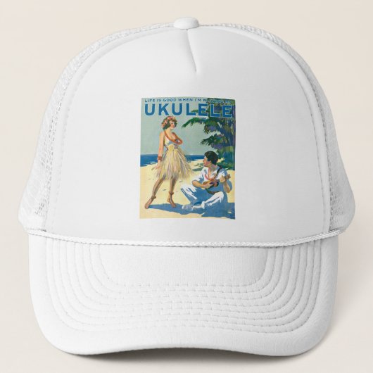 Das Leben ist guter Hut #2 Truckerkappe (Vorderseite)