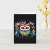 Das Leben ist hart, aber du bist auch Motivierend Karte (Gelbe Blume)