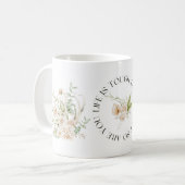 Das Leben ist hart, Liebling, aber du zitierst auc Kaffeetasse (Vorderseite Links)