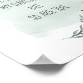 Das Leben ist hart, mein Schatz, so sind Sie grün. Poster (Ecke)