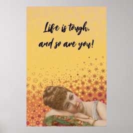 Das Leben ist hart, und du auch Poster