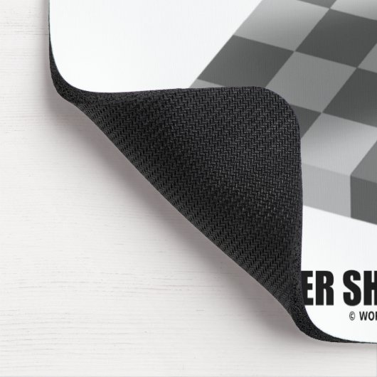 Das Leben ist häufig nichts aber ein Mousepad (Ecke)
