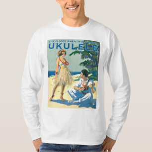 Das Leben ist heller langer T - Shirt die Hülse