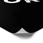 Das Leben ist Herz Aorta kennen Funny Anatomie Pun Poster (Ecke)