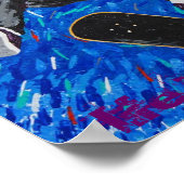 Das Leben ist heute gut Poster (Ecke)