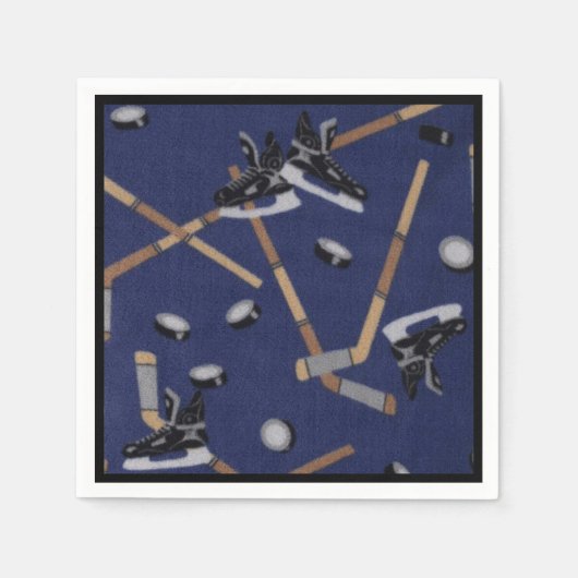 Das Leben ist Hockey Serviette (Vorderseite)