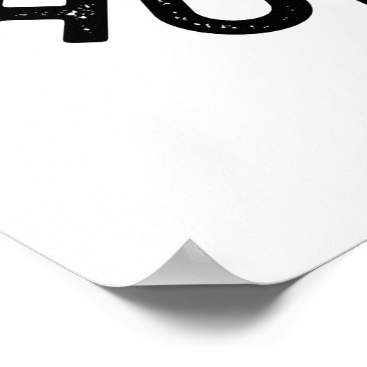 Das Leben ist Humerus Funny Bone Puff Poster (Ecke)