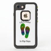 Das Leben ist in Flip Flops besser (Rückseite)