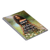 Das Leben ist keine Rasse Schwarze Frauenkunst Notizblock (Rechte Seite)