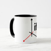 Das Leben ist kurz, also lebe es Tasse (Vorderseite Links)