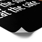 Das Leben ist Kurz, die Reise kaufen die Schuhe es Poster (Ecke)