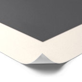 Das Leben ist Kurz Essen Dessert erste Retro-Poste Poster (Ecke)