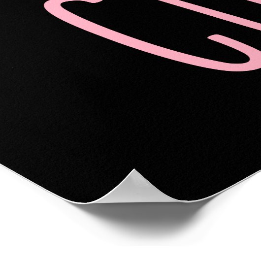 Das Leben ist Kurz - Essen Sie den Kuchen Poster (Ecke)