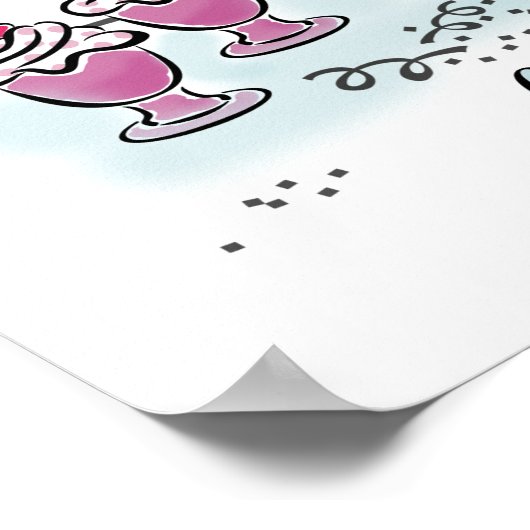 Das Leben ist Kurz...Fangen Sie mit Dessert an! Di Poster (Ecke)