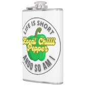 Das Leben ist kurz Flachmann (Links)