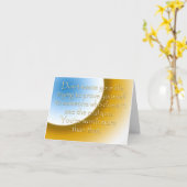 Das Leben ist Kurz (Förderung von Mitteilungskarte (Gelbe Blume)