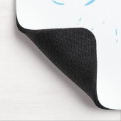 Das Leben ist kurz ... genießen Mousepad (Ecke)