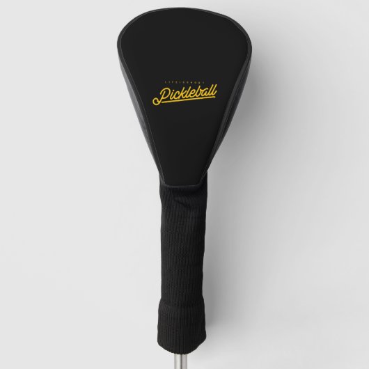 Das Leben ist Kurz Golf Headcover (Vorderseite)