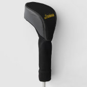 Das Leben ist Kurz Golf Headcover (angewinkelt)