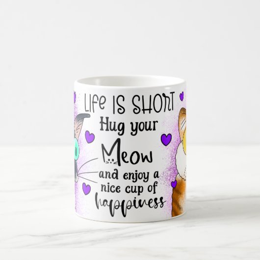 Das Leben ist kurz Kaffeetasse (Mittel)