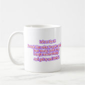 Das Leben ist Kurz Kaffeetasse (Links)