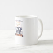 Das Leben ist Kurz Kaffeetasse (VorderseiteRechts)