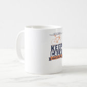 Das Leben ist Kurz Kaffeetasse (Vorderseite Links)