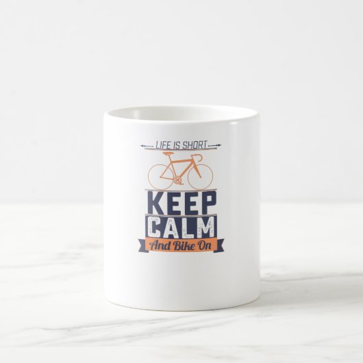 Das Leben ist Kurz Kaffeetasse (Mittel)