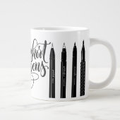 Das Leben ist kurz, kaufen Sie die Stifte - Buchst Jumbo-Tasse (Rechts)