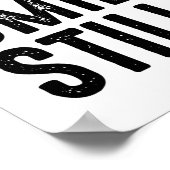 Das Leben ist Kurz - Lächeln, solange du noch Zähn Poster (Ecke)