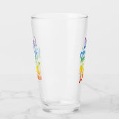 Das Leben ist Kurz Lassend Tanz Glas (Links)