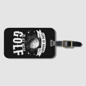 Das Leben ist Kurz. Mehr Golf spielen Gepäckanhänger (Vorderseite (Horizontal))