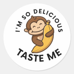 Das Leben ist kurz Runder Aufkleber