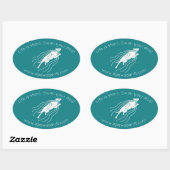 Das Leben ist kurz. Schwimm deinen Hund! Sticker (Blatt)