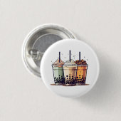 Das Leben ist kurz, trinken Sie den Boba Button (Vorne & Hinten)