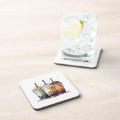 Das Leben ist kurz, trinken Sie den Boba Getränkeuntersetzer (Rechte Seite)