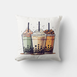 Das Leben ist kurz, trinken Sie den Boba Kissen