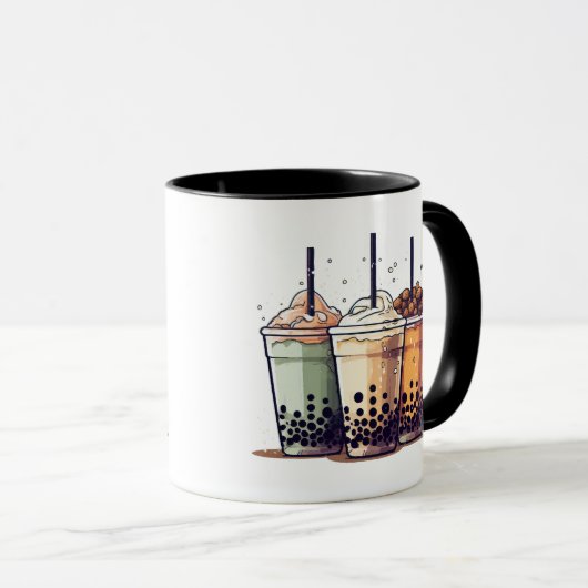 Das Leben ist kurz, trinken Sie den Boba Tasse (VorderseiteRechts)