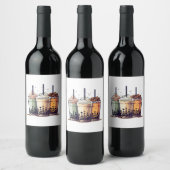 Das Leben ist kurz, trinken Sie den Boba Weinetikett (Flaschen)