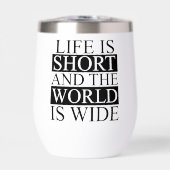 Das Leben ist kurz, und die Welt ist breit Travel (Vorderseite)