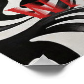 Das Leben ist kurz zu warten, Selbstmotivation Poster (Ecke)