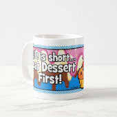 Das Leben ist kurze Tasse (Vorderseite Links)