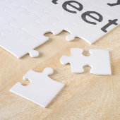 Das Leben ist, Lächeln kurz, während Sie noch Puzzle (Seite)