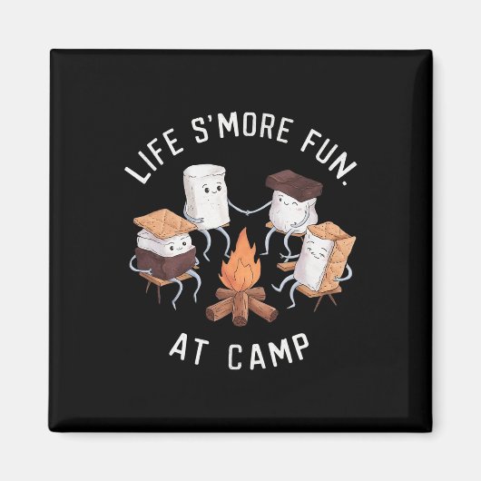 Das Leben ist lustiger im Camp Marshmallow  Magnet (Vorne)