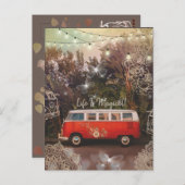 Das Leben ist magisch Postkarte (Vorne/Hinten)