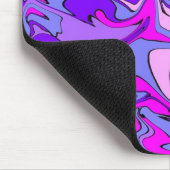 Das Leben ist, Mann stark! Coole Retro Funky Linie Mousepad (Ecke)